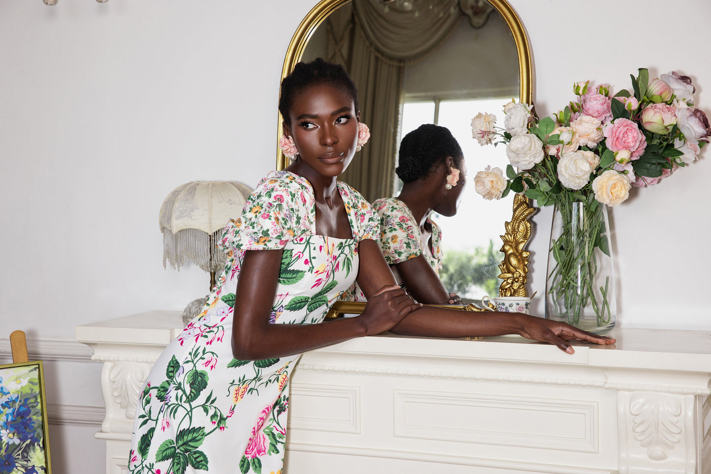 Classic Vintage Dress with a Flattering Fit