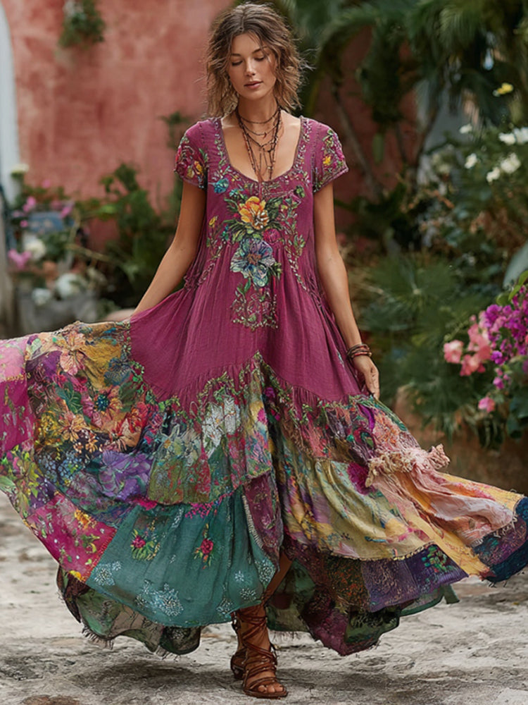 Classic Vintage Dress with a Flattering Fit
