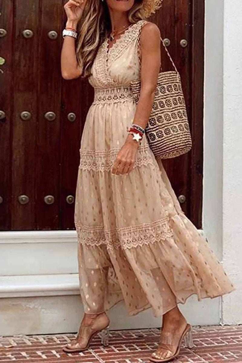 A Vintage Style Dress with Delicate Timeless Details