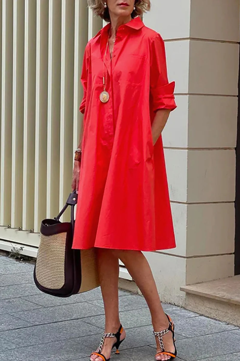 Well Tailored Dress with a Graceful Silhouette