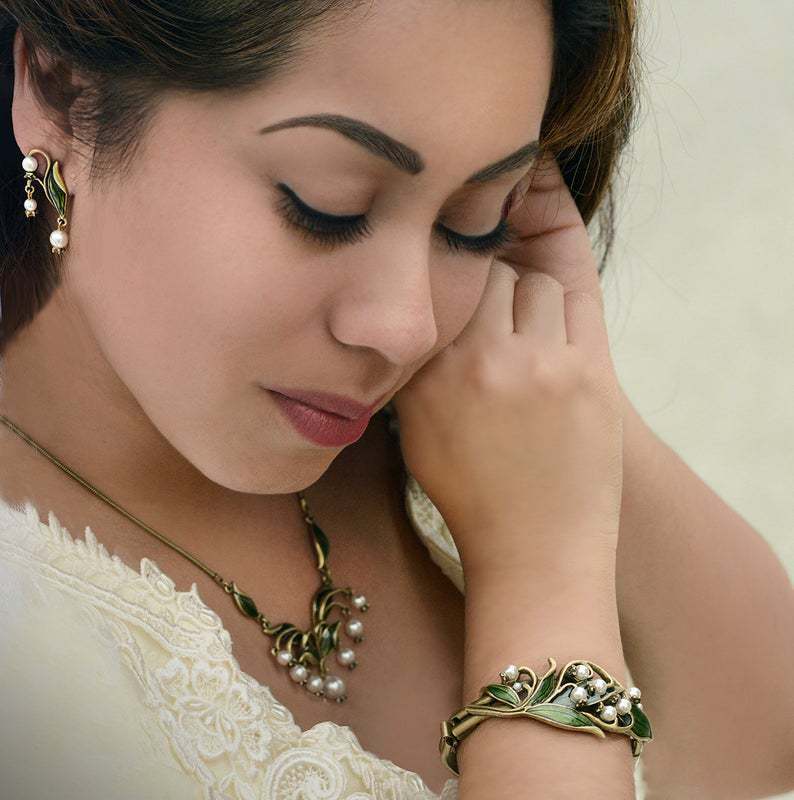 Vintage Handmade Pearl Earring