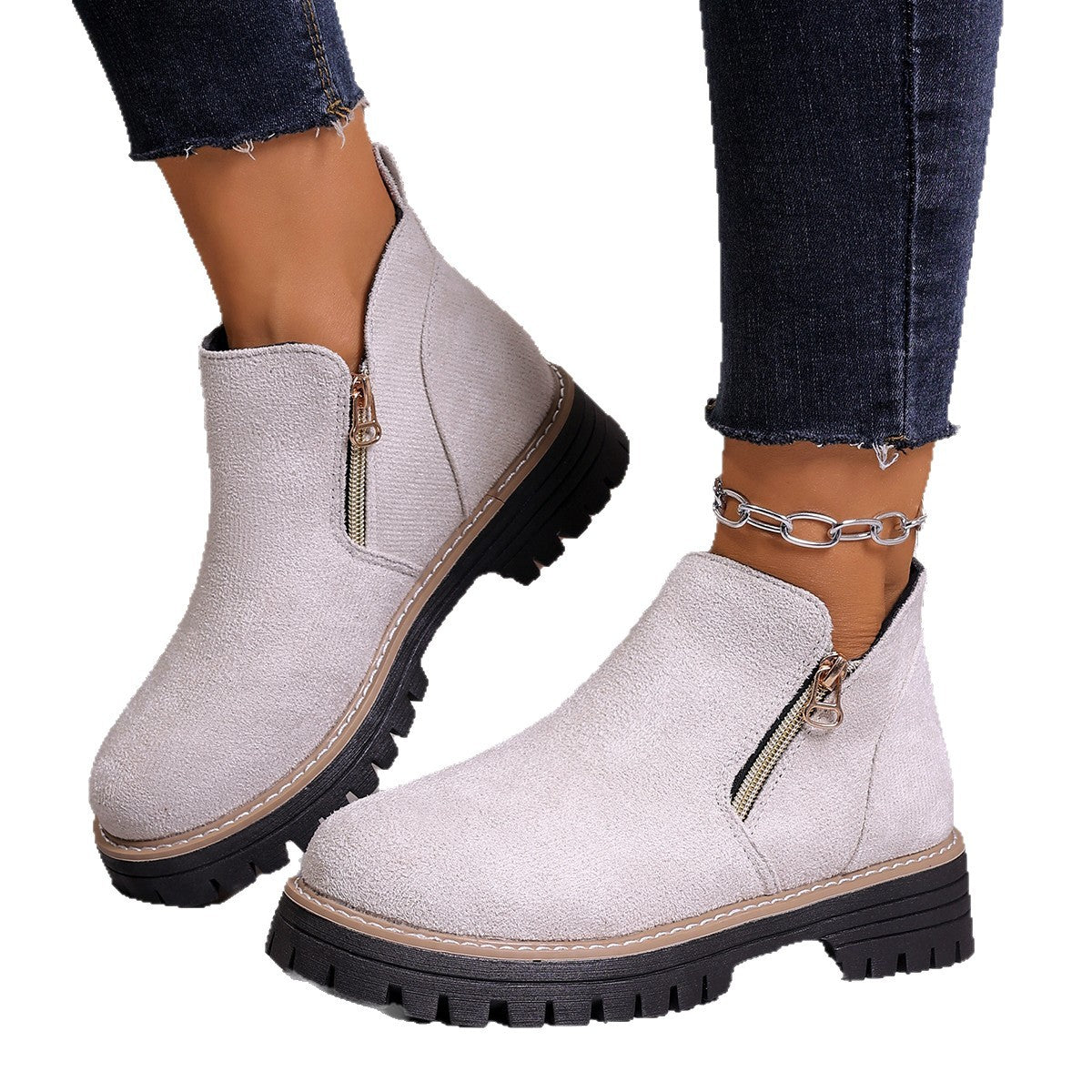 Classic Orthopedic Boots with Timeless Style