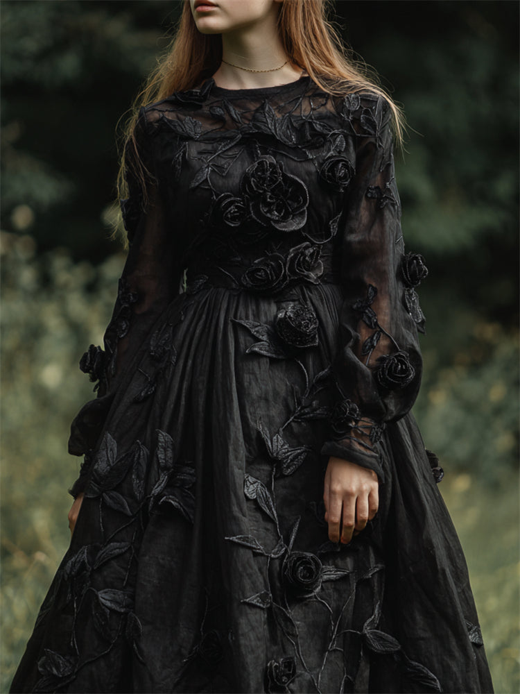 Classic Vintage Dress with a Flattering Fit
