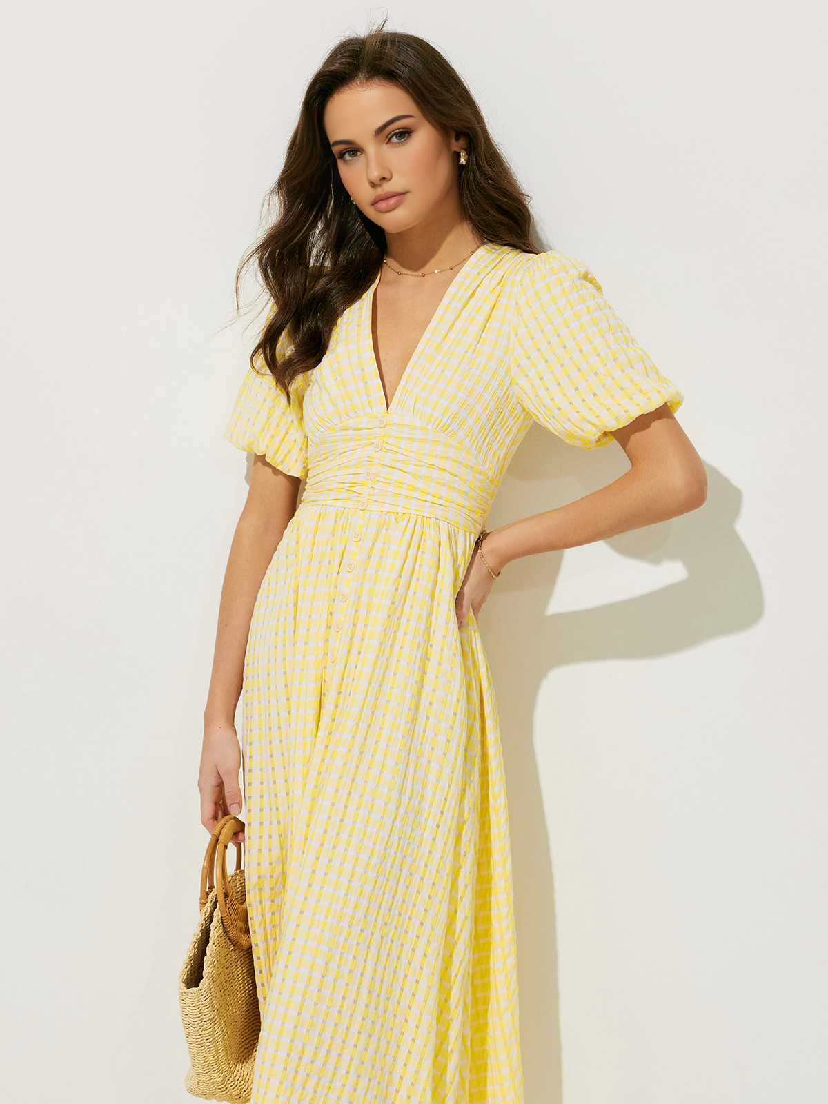 Classic Vintage Dress with a Flattering Fit