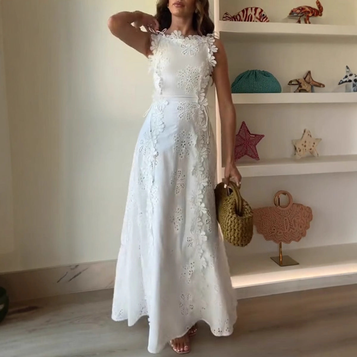 A Vintage Style Dress with Delicate Timeless Details
