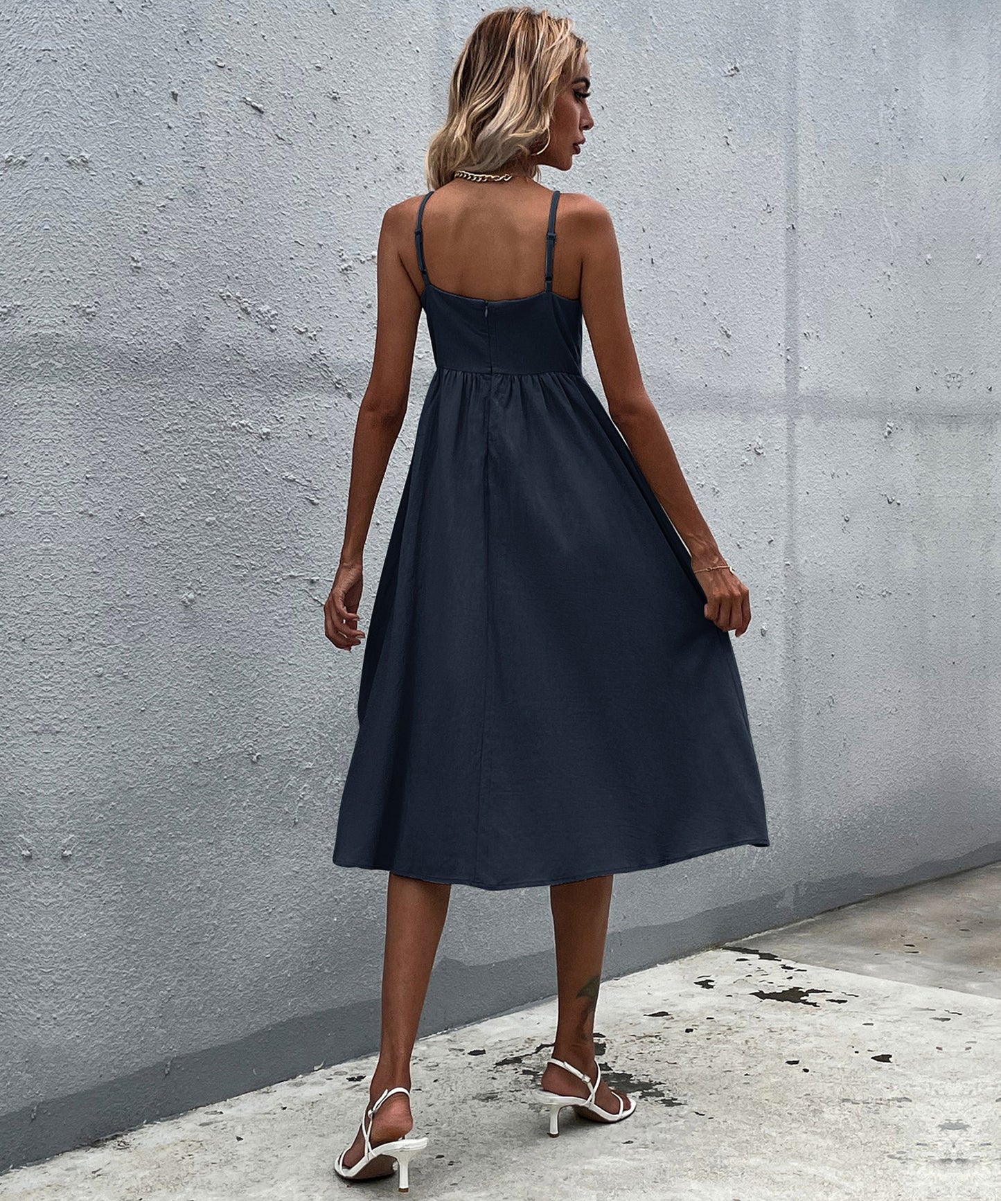 A Vintage Style Dress with Delicate Timeless Details