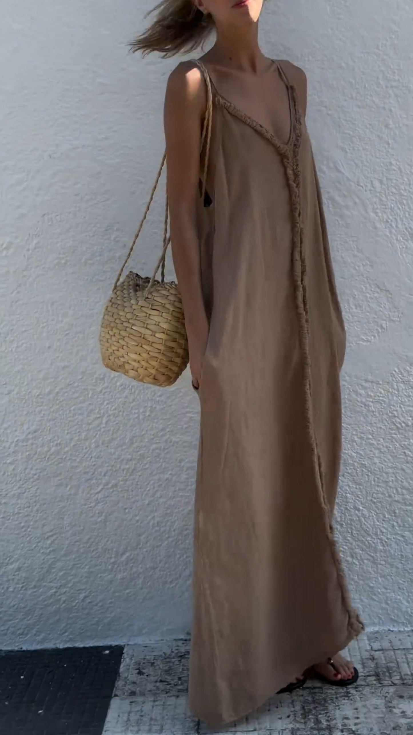A Vintage Style Dress with Delicate Timeless Details
