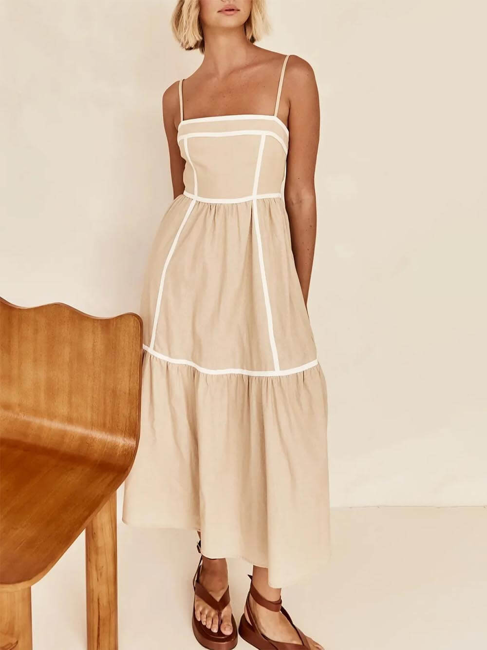 A Vintage Style Dress with Delicate Timeless Details