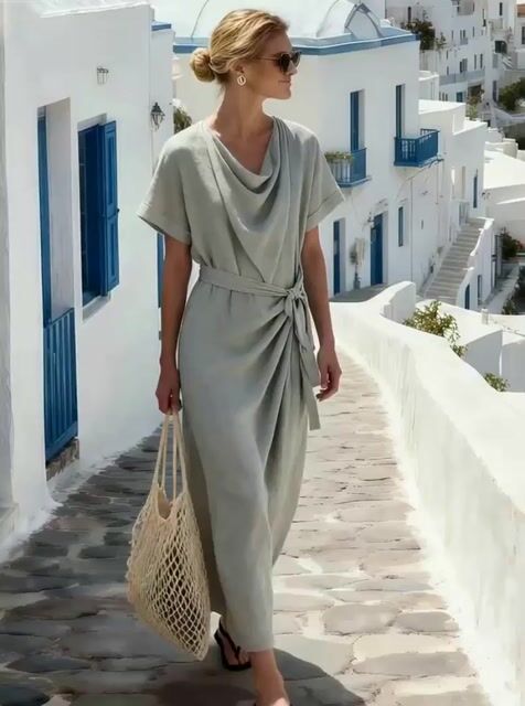 A Vintage Style Dress with Delicate Timeless Details