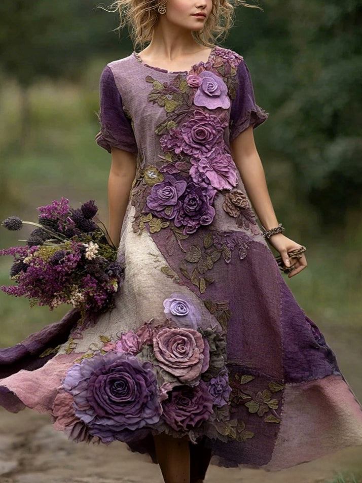 A Vintage Style Dress with Delicate Timeless Details