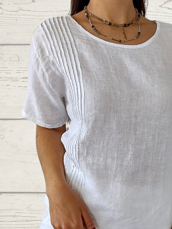 A Vintage Style Top with Delicate Timeless Details