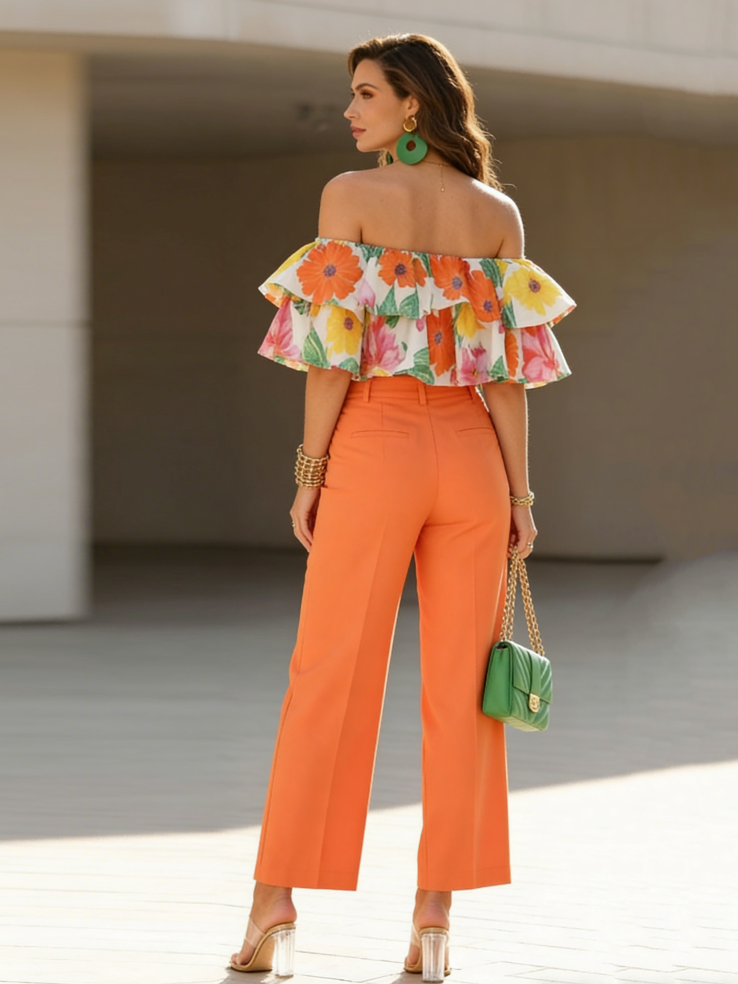 A Vintage Style Pants with Delicate Timeless Details
