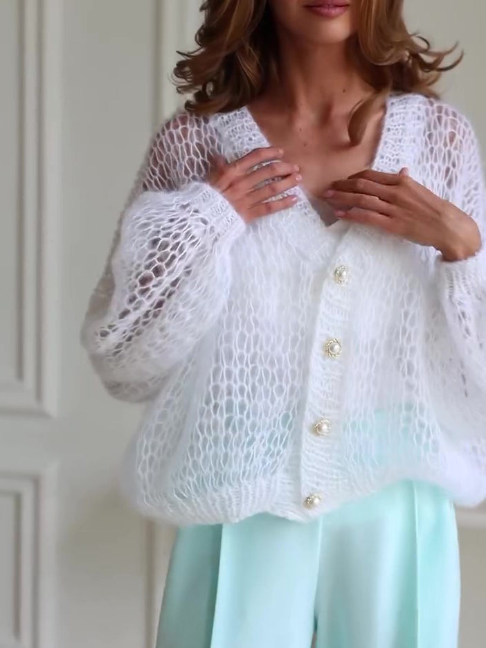 Sophisticated Cardigan with a Clean Classic Look