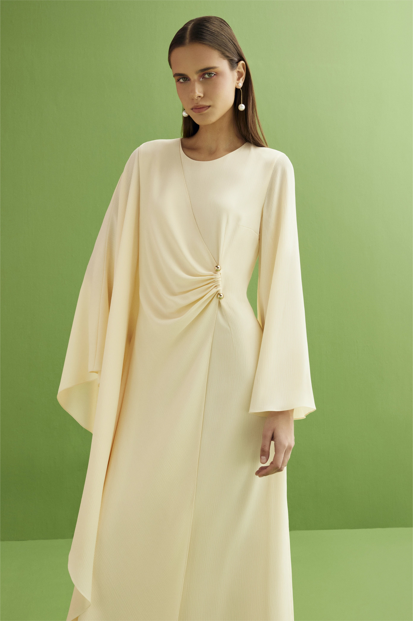A Vintage Style Dress with Delicate Timeless Details