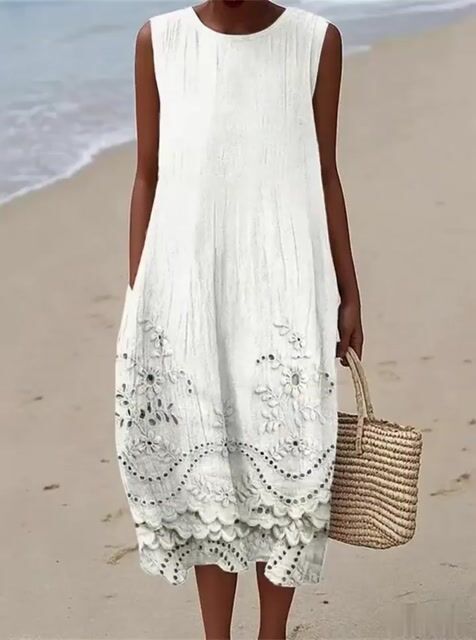 A Vintage Style Dress with Delicate Timeless Details
