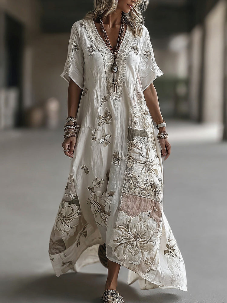 A Vintage Style Dress with Delicate Timeless Details