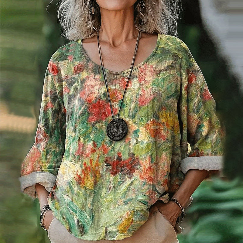 A Vintage Style Shirt with Delicate Timeless Details