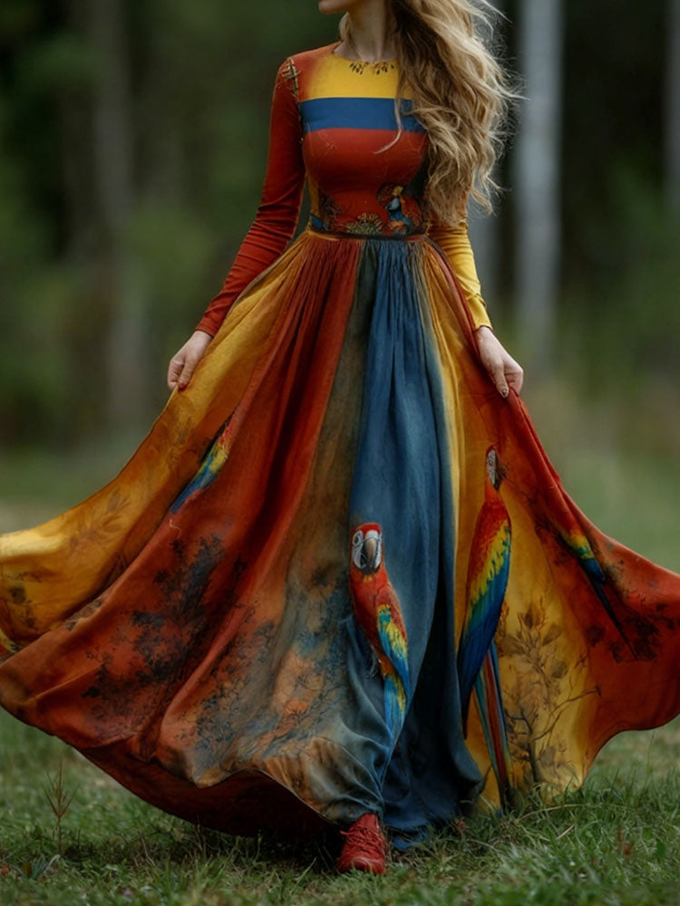 Classic Vintage Dress with a Flattering Fit