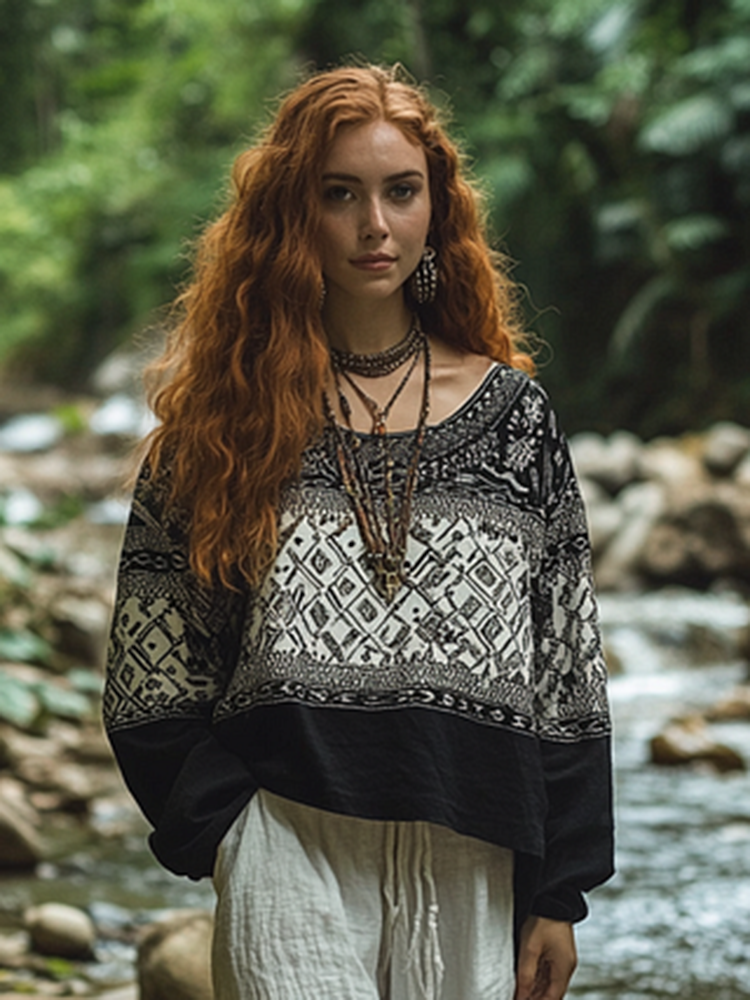 Well Tailored Blouse with a Graceful Silhouette