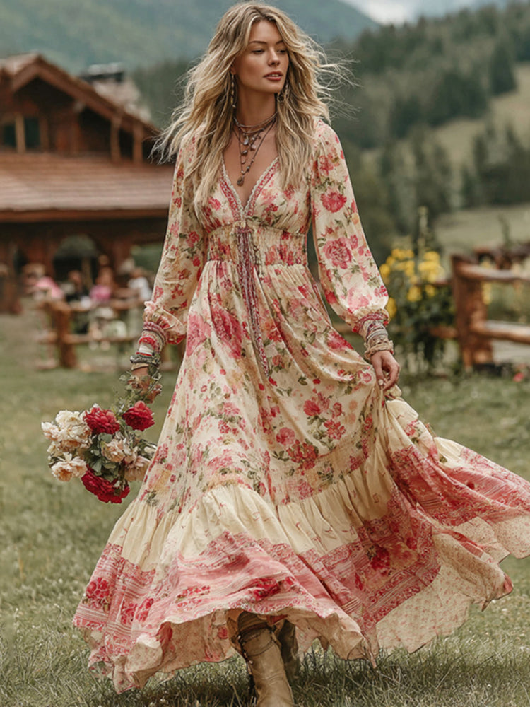 A Vintage Style Dress with Delicate Timeless Details