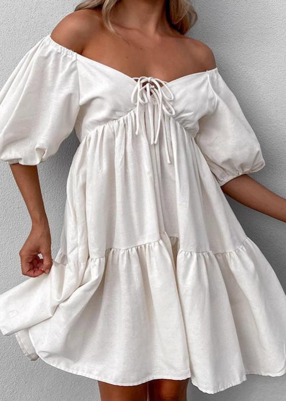 A Vintage Style Dress with Delicate Timeless Details