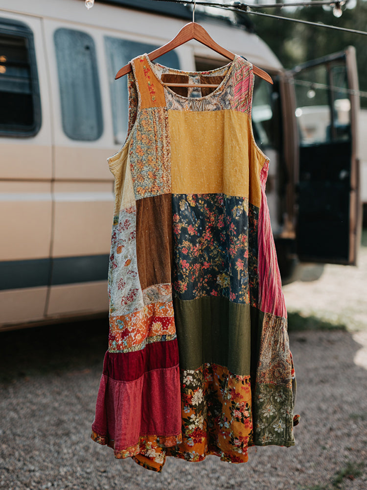 A Vintage Style Dress with Delicate Timeless Details