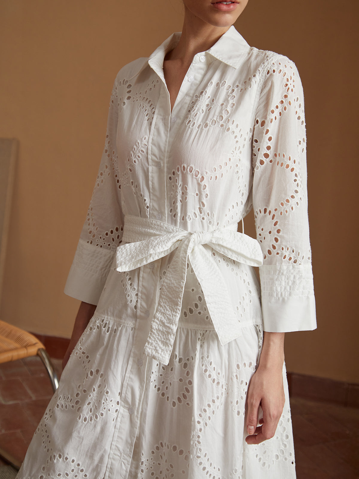 A Vintage Style Dress with Delicate Timeless Details