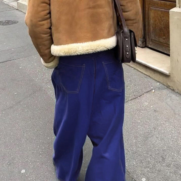 A Vintage Style Pants with Delicate Timeless Details