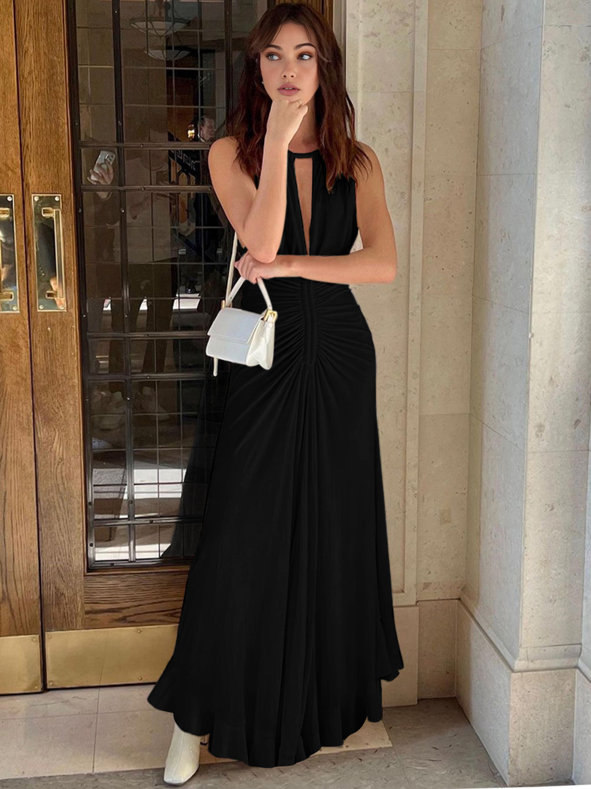 A Vintage Style Dress with Delicate Timeless Details