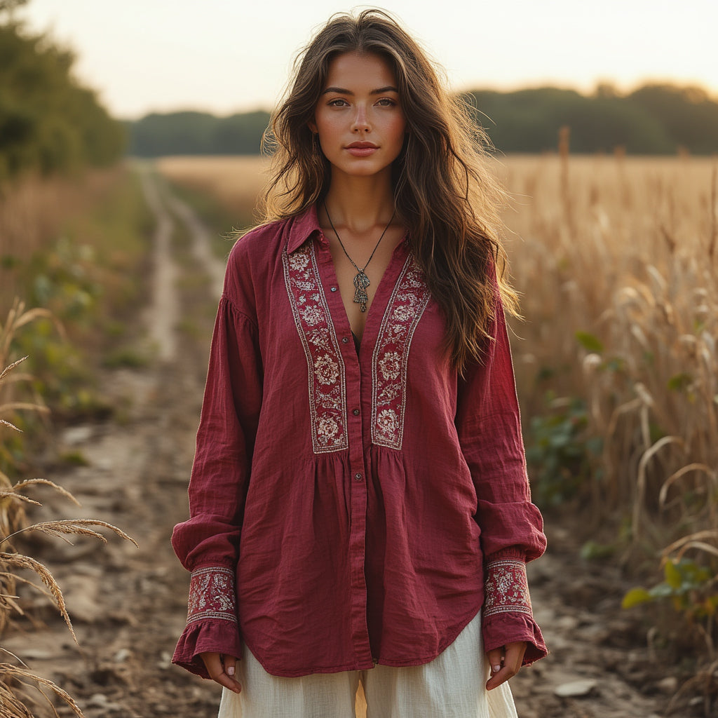 Classic Vintage Shirt with a Flattering Fit