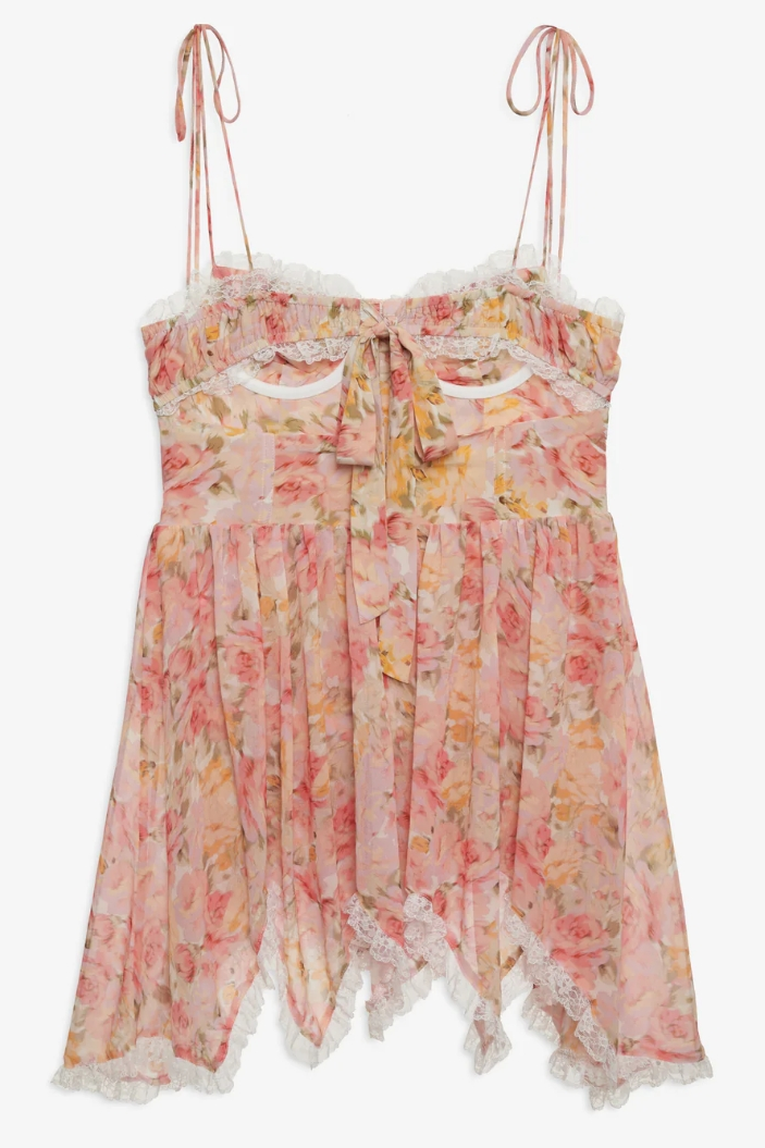 A Vintage Style Dress with Delicate Timeless Details