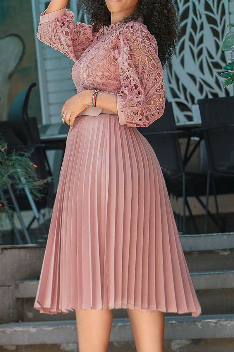 A Vintage Style Dress with Delicate Timeless Details