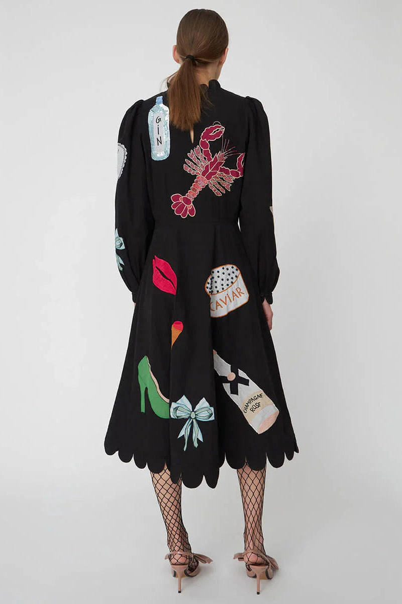 A Vintage Style Dress with Delicate Timeless Details