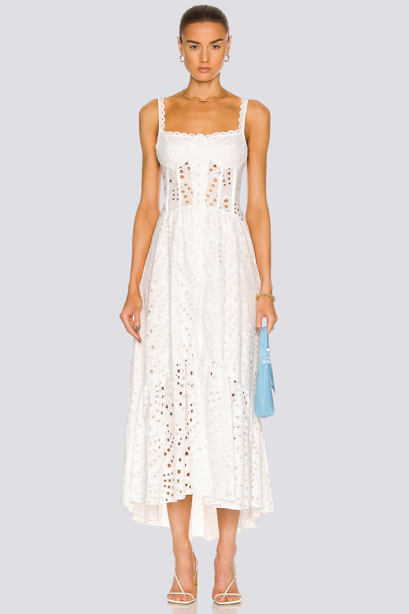 A Vintage Style Dress with Delicate Timeless Details