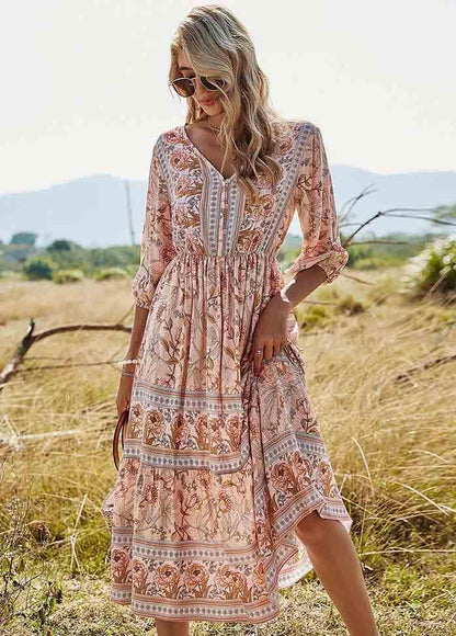 A Vintage Style Dress with Delicate Timeless Details