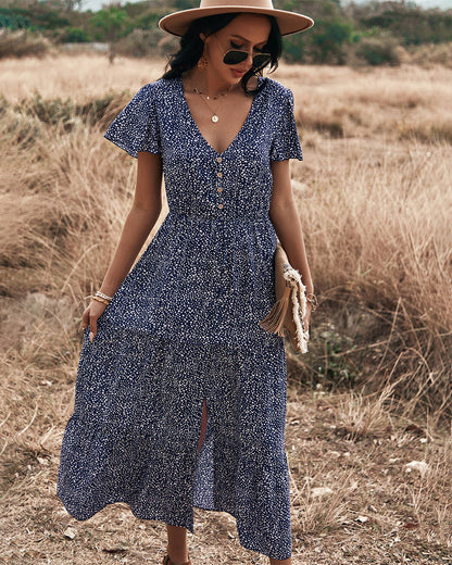 A Vintage Style Dress with Delicate Timeless Details