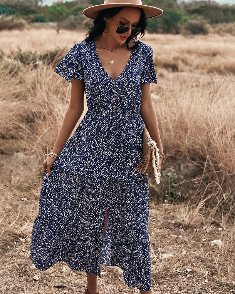 A Vintage Style Dress with Delicate Timeless Details