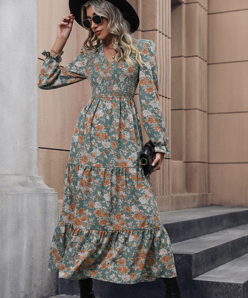 A Vintage Style Dress with Delicate Timeless Details
