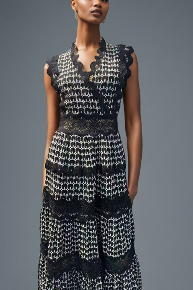 A Vintage Style Dress with Delicate Timeless Details