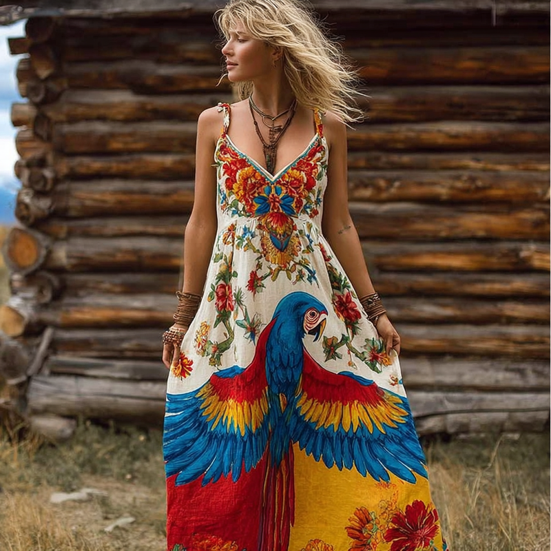 A Vintage Style Dress with Delicate Timeless Details