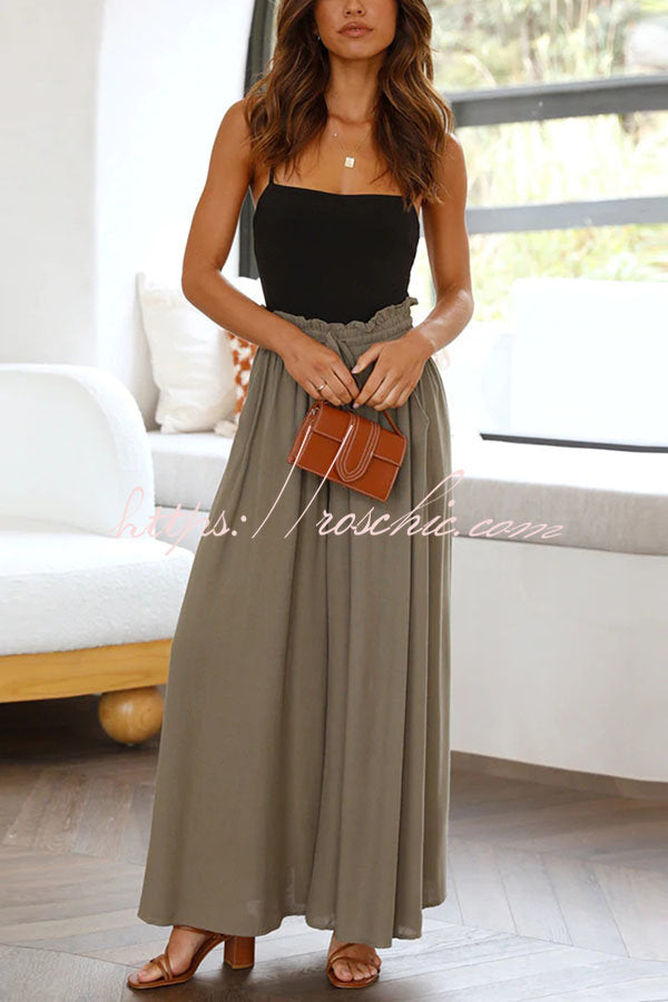 A Vintage Style Pants with Delicate Timeless Details