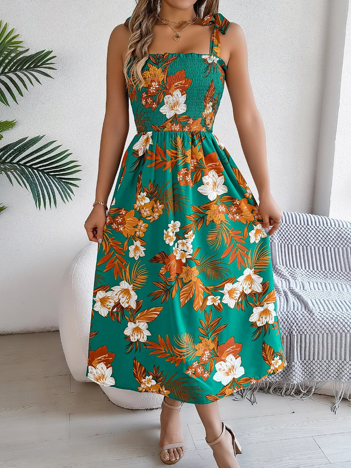A Vintage Style Dress with Delicate Timeless Details