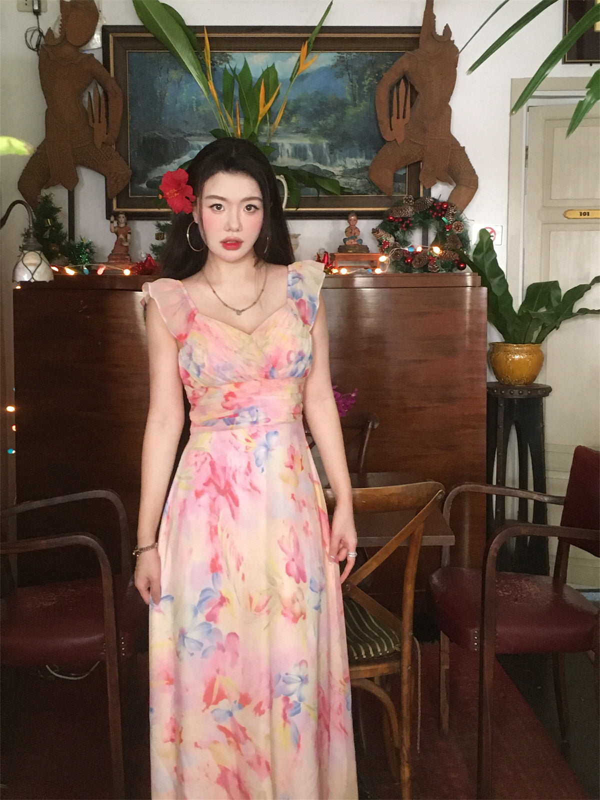 Elegantly Styled Dress for Everyday Wear