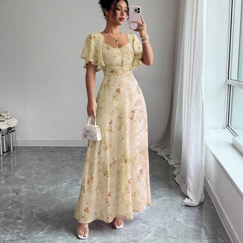 A Vintage Style Dress with Delicate Timeless Details