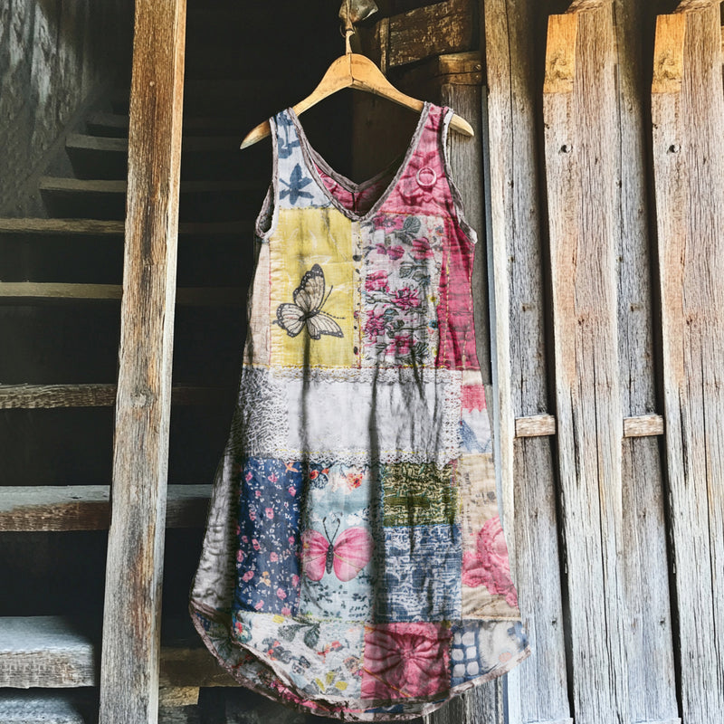 A Vintage Style Dress with Delicate Timeless Details