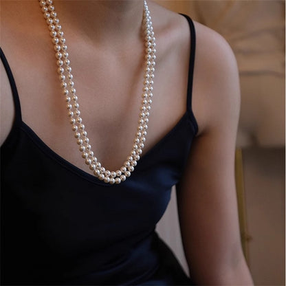 Delicate Artisan Pearl Necklace