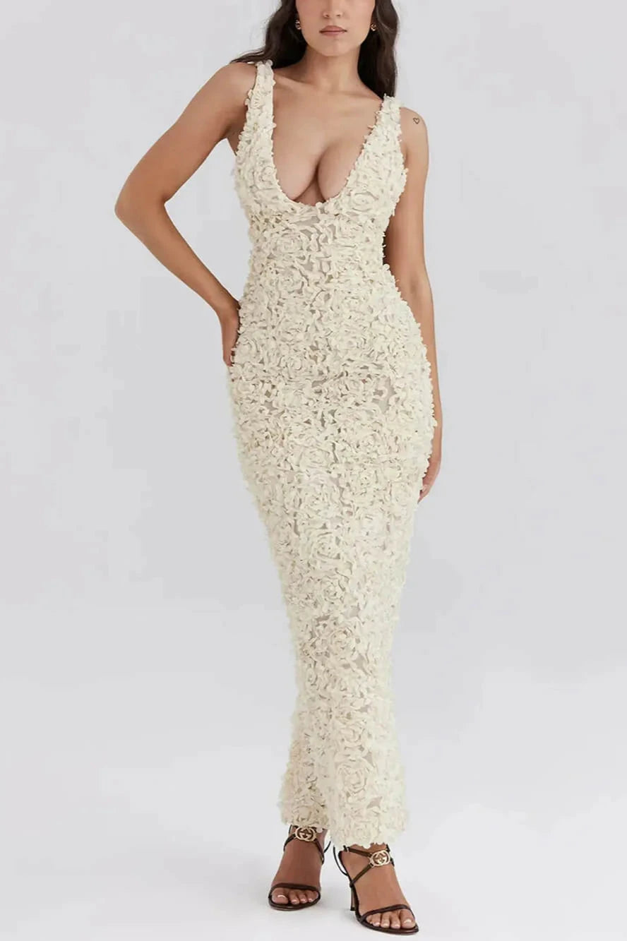 A Vintage Style Dress with Delicate Timeless Details