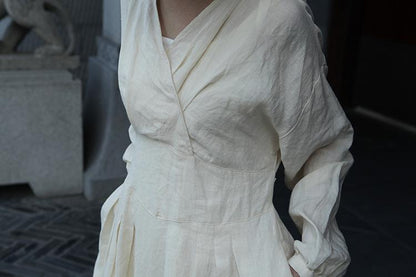 A Vintage Style Dress with Delicate Timeless Details