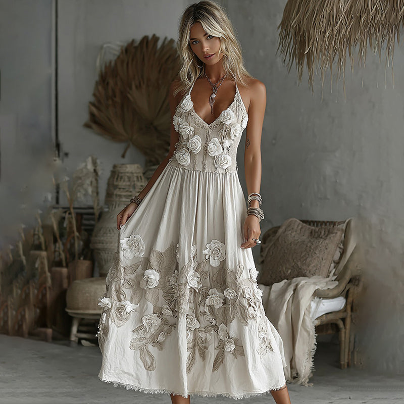 A Vintage Style Dress with Delicate Timeless Details