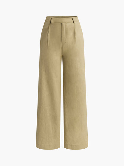A Vintage Style Pants with Delicate Timeless Details